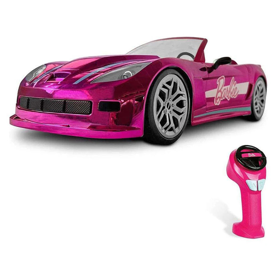 Barbie Chrome Plated Dream RC Car (2.4 GHz, Pink)