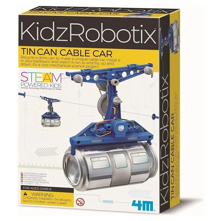 4M KidzRobotix Tin Can Cable Car Kit