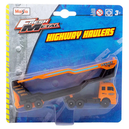 Maisto Fresh Metal Highway Haulers Die-cast Tractor Trailer (Assorted)