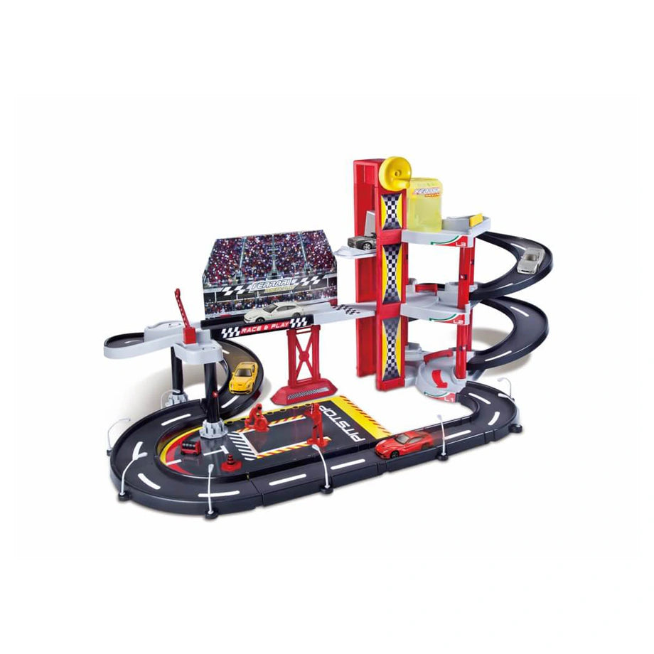 Bburago Ferrari R&P Garage Playset