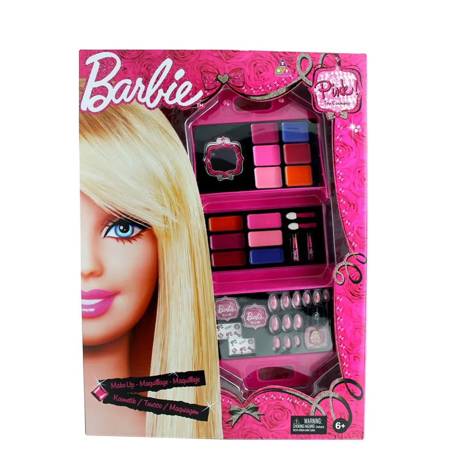 Barbie Big Handbag Make Up Toy Cosmetic Set