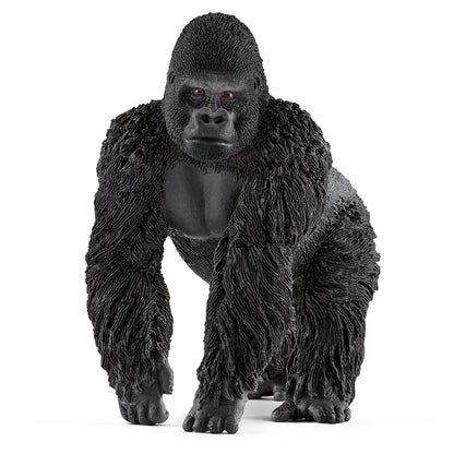 Schleich Wild Life Male Gorilla Figure (Black)