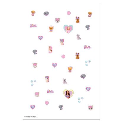 Barbie Snails & Pets Nail Sticker (35 Pieces)