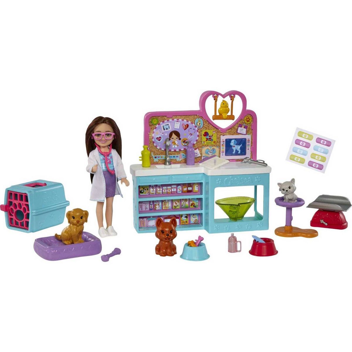 Barbie Chelsea Can Be Pet Vet Doll Playset (14 x 5.65 x 16.3 cm)