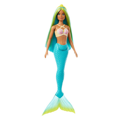 Barbie Colorful Hair Mermaid Doll with Headband Accessory