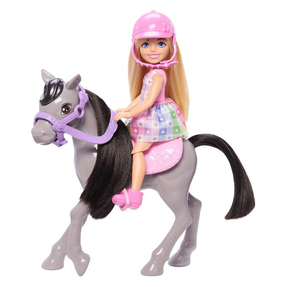 Barbie Chelsea Doll & Horse Toy Set