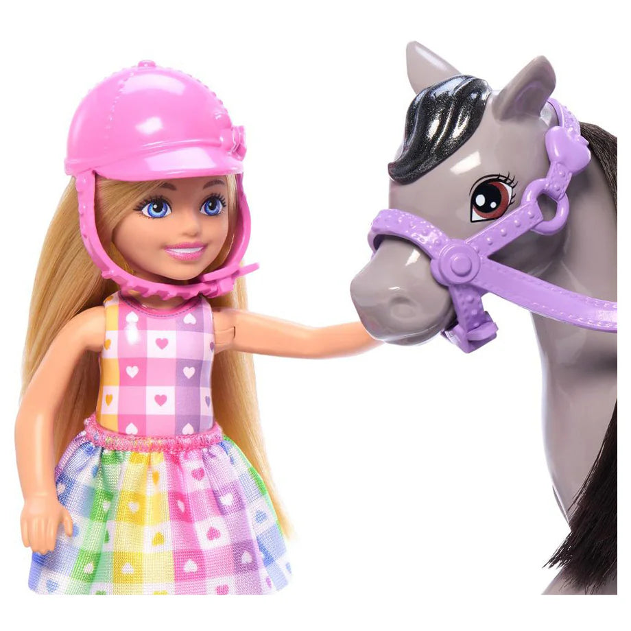 Barbie Chelsea Doll & Horse Toy Set