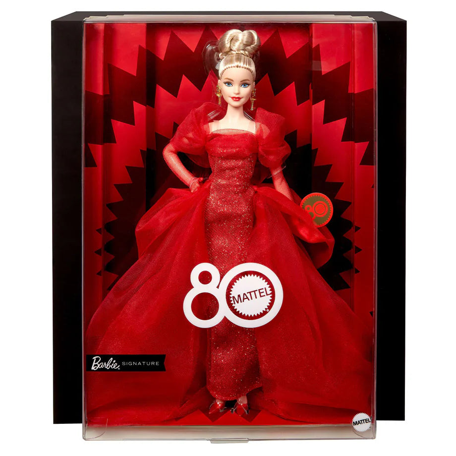 Barbie Signature Barbie Mattel 80th Anniversary Blonde Doll