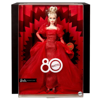 Barbie Signature Barbie Mattel 80th Anniversary Blonde Doll
