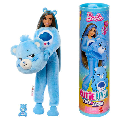 Barbie Care Bears Series Cutie Reveal  Doll - Grumpy Bear (30 cm)