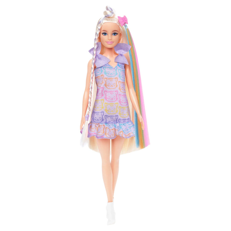 Barbie Fun & Fancy Hair Collection Fashion Doll - Blonde (30 cm)