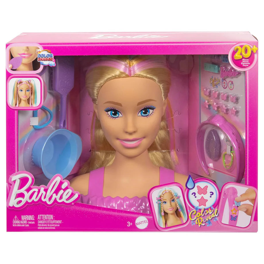 Barbie Color Reveal Styling Head Playset - Blonde Hair