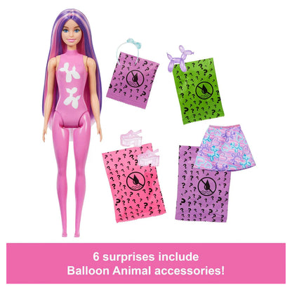 Barbie Color Reveal Balloon Animal Series Doll Playset (Assorted)
