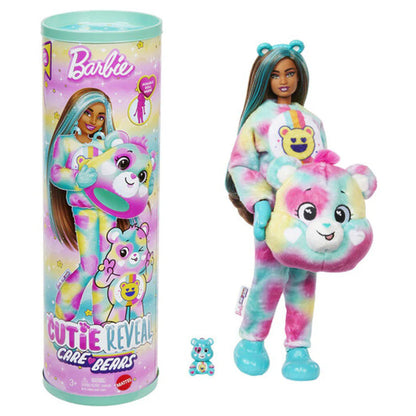 Barbie Cutie Reveal Care Bears Series 2 - Good Vibes Bear Doll Playset