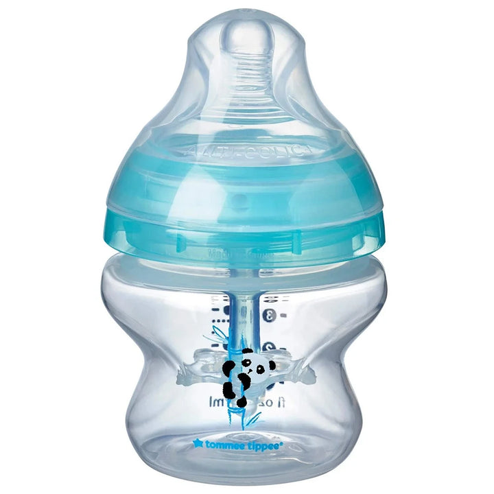 Tommee Tippee Advanced Anti-Colic Feeding Bottle, 150ml x1 - Deco