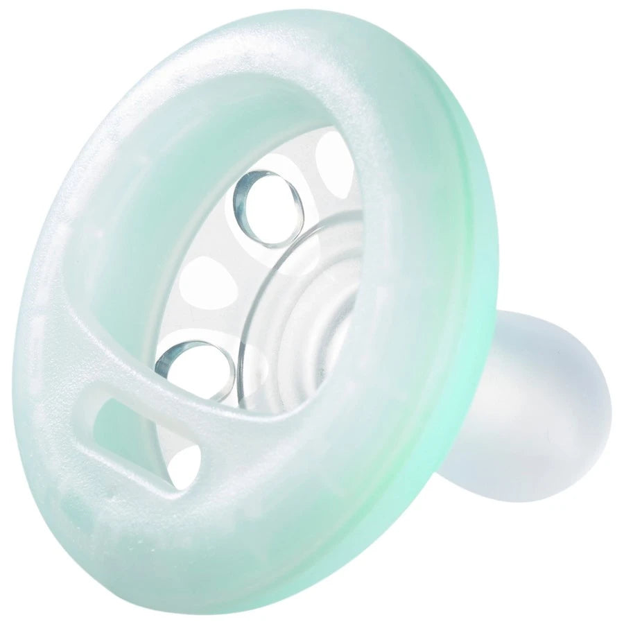 Tommee Tippee Closer To Nature Night Time Soother, 0-6 months (Pack of 2)