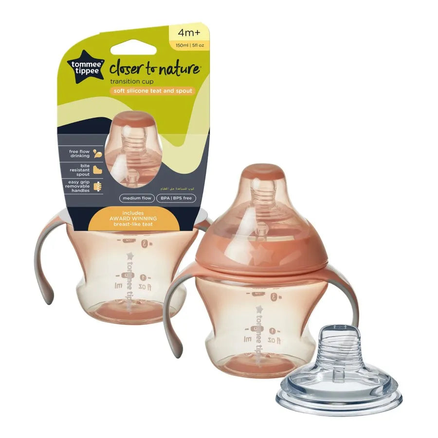 Tommee Tippee Closer to Nature Bottle to Cup Transition