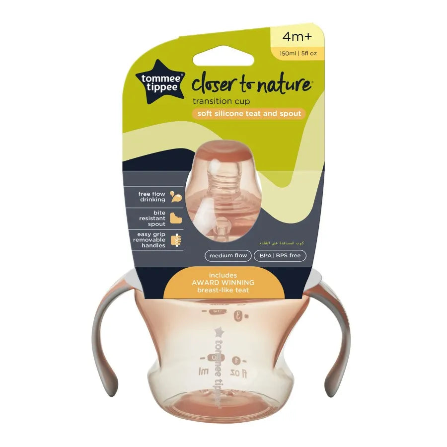 Tommee Tippee Closer to Nature Bottle to Cup Transition