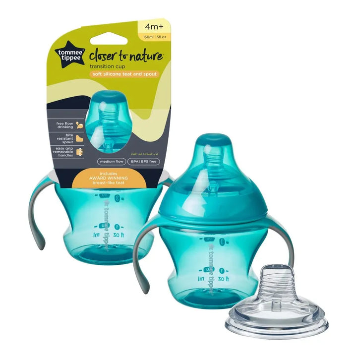 Tommee Tippee Closer to Nature Bottle to Cup Transition