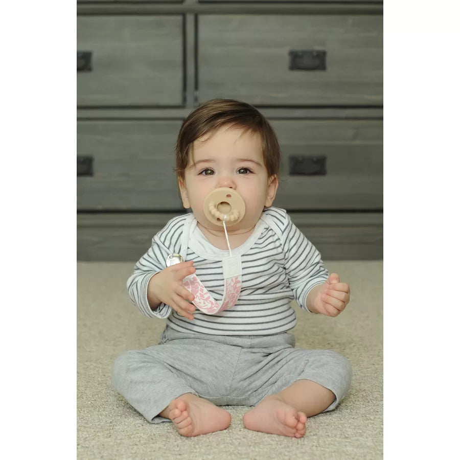 Malarkey Kids Teether Tether + Teether Feather Swan