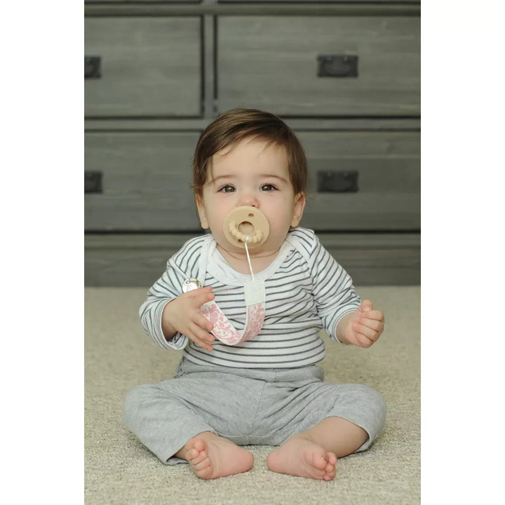 Malarkey Kids Teether Tether + Teether Feather Swan