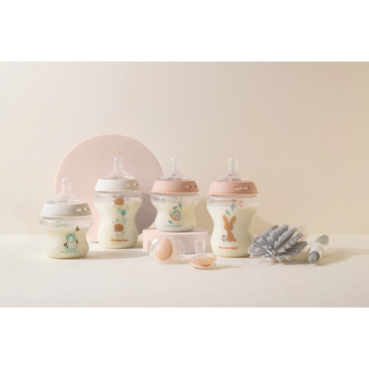 Tommee Tippee Natural Start Starter Bottle Kit (Pink)
