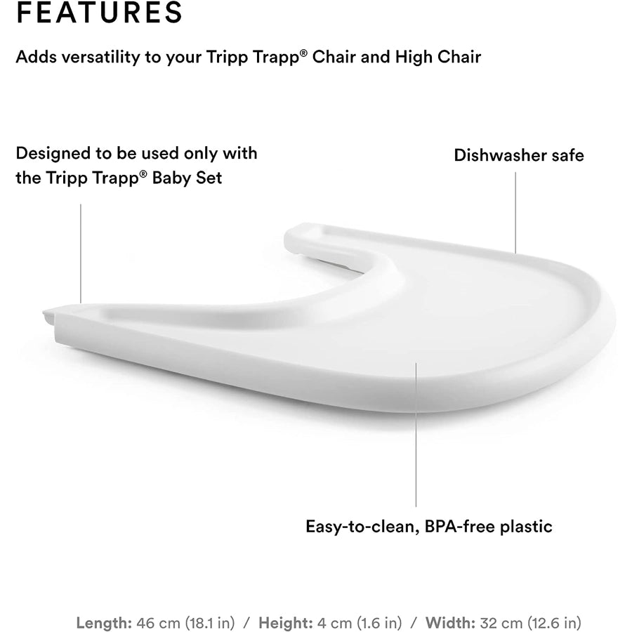 Stokke Tripp Trapp Tray (White)