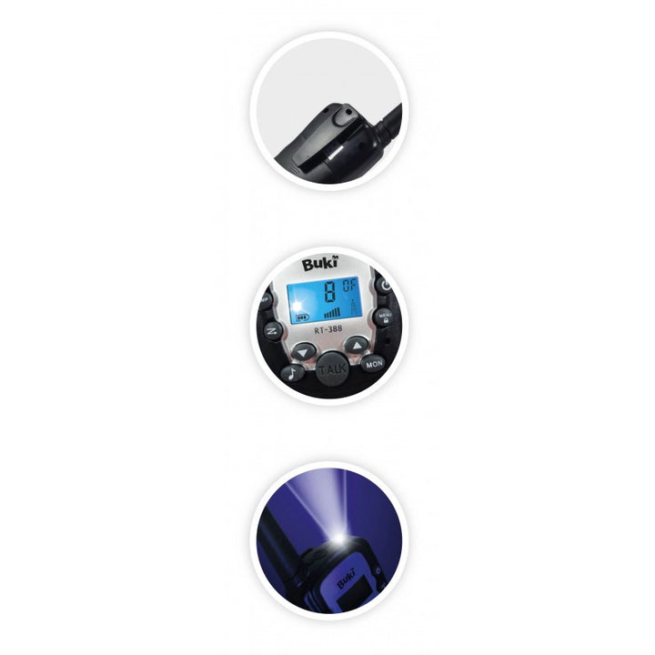Buki France Walkie Talkie 3Km Range