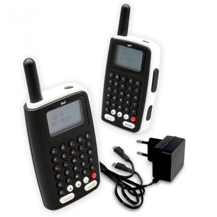 Buki France Walkie Talkie Messenger 8 Channels With 3Km Range