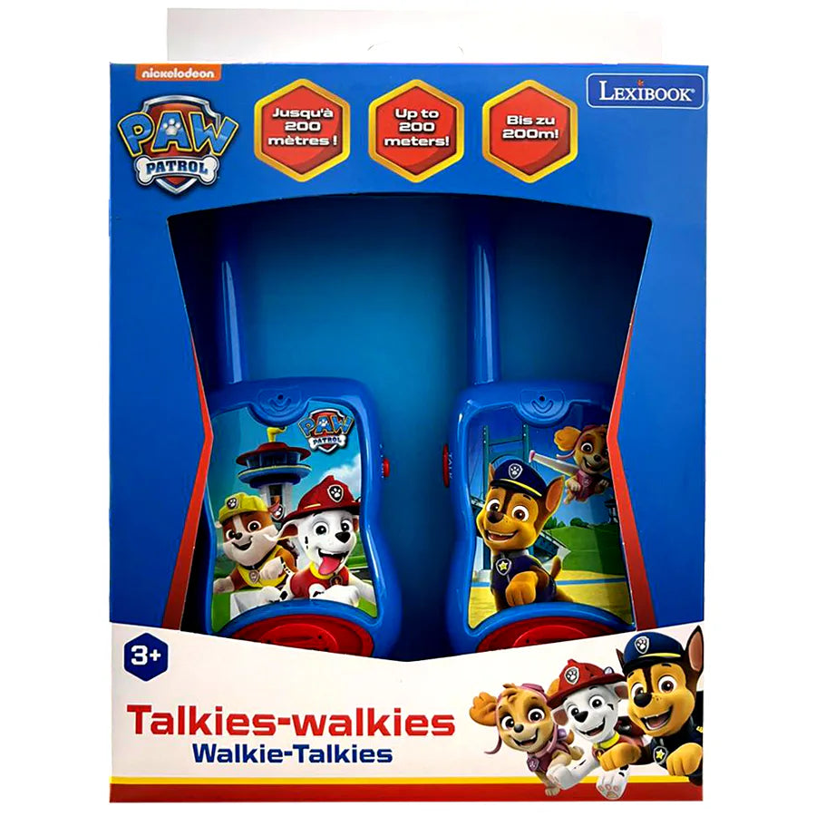 جهاز اتصال لاسلكي Lexibook Paw Patrol بطول 120 مترًا جهاز اتصال لاسلكي Lexibook Paw Patrol بطول 120 مترًا