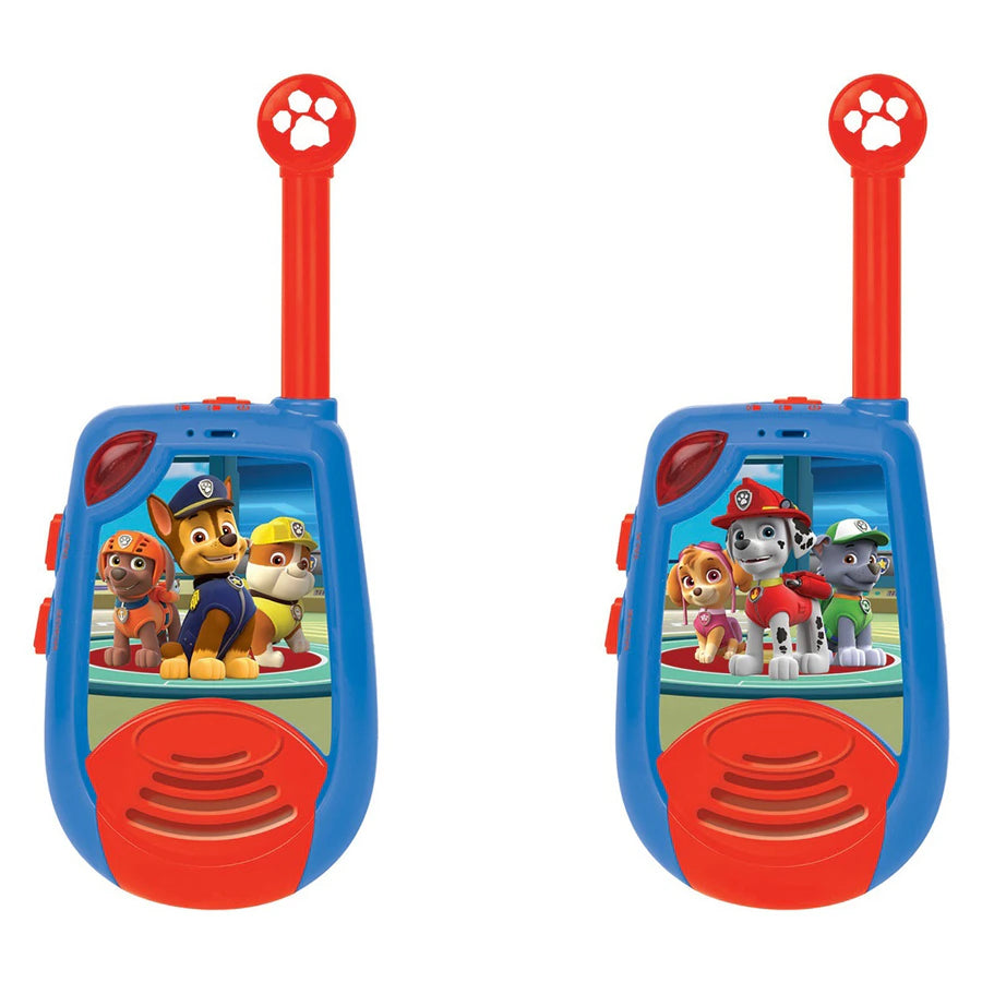 جهاز اتصال لاسلكي رقمي Lexibook Paw Patrol بمدى 2 كم مع ضوء مورس جهاز اتصال لاسلكي رقمي Lexibook Paw Patrol بمدى 2 كم مع ضوء مورس