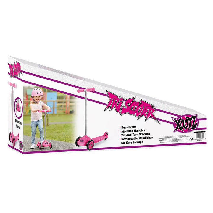 Xootz  Mini Tri Scooter (Pink)