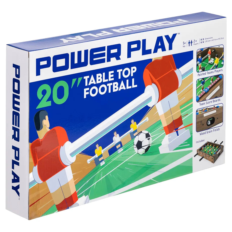 Powerplay Table Football Game (20")