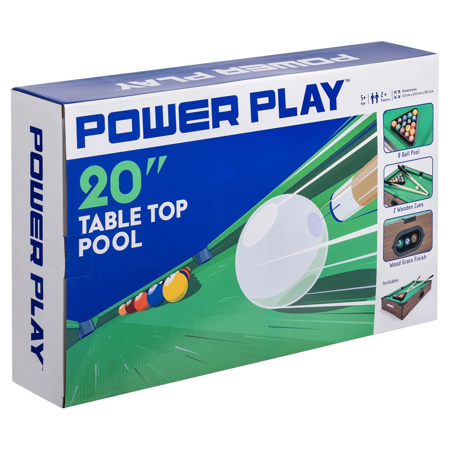 Powerplay Pool Table Game (20")