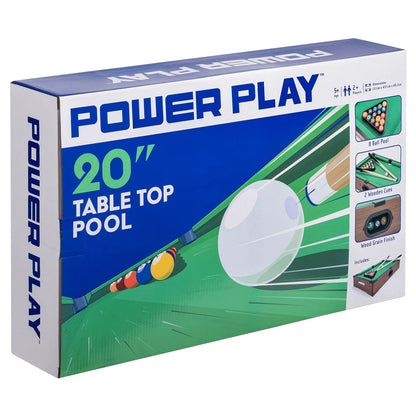 Powerplay Pool Table Game (20")