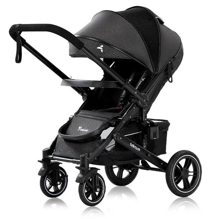 Teknum Reversible Moon Walk Stroller (Black)