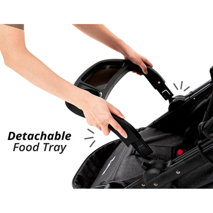 Teknum Reversible Moon Walk Stroller (Black)