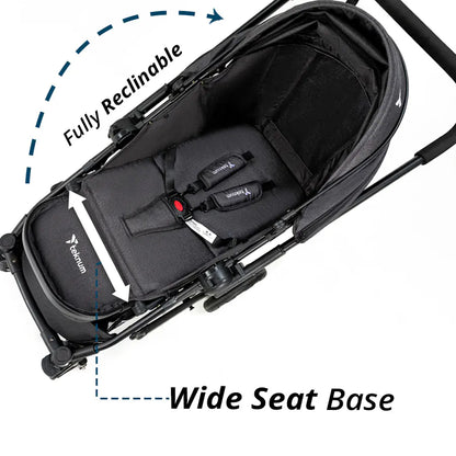 Teknum Reversible Moon Walk Stroller (Black)