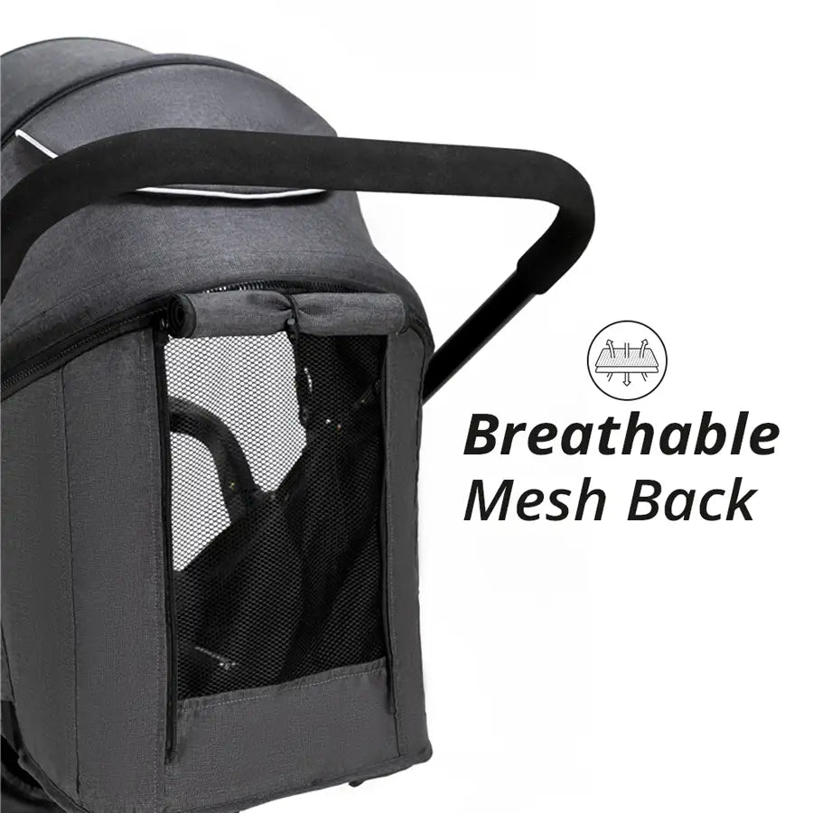 Teknum Reversible Moon Walk Stroller (Black)