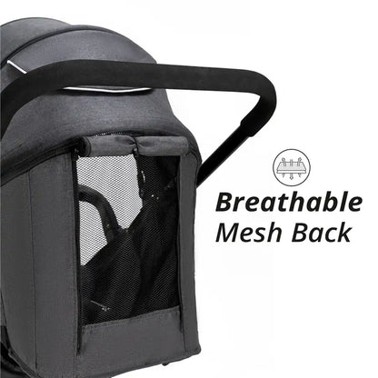 Teknum Reversible Moon Walk Stroller (Black)