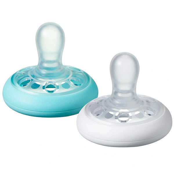 Tommee Tippee Closer To Nature Breast Like Soother 0-6m,  Pack of 2