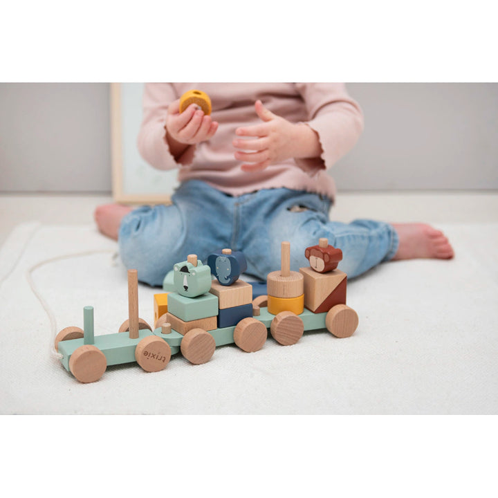 Trixie Wooden Animal Train