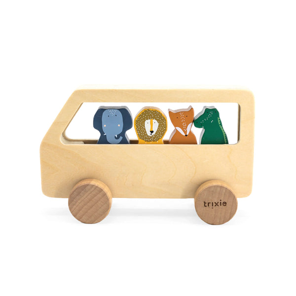 Trixie Wooden Animal Bus New
