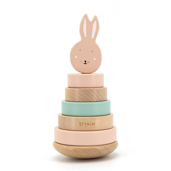 Trixie Wooden Stacking Toy Mrs.Rabbit