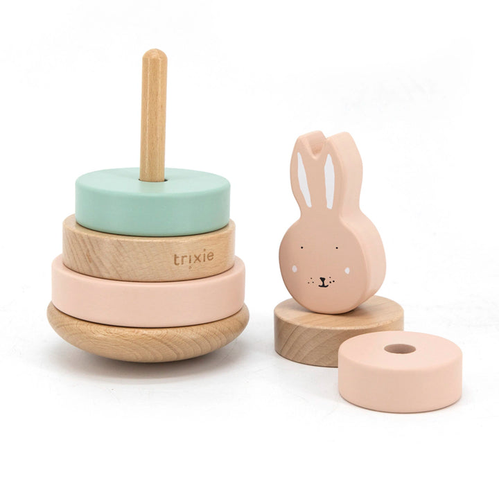 Trixie Wooden Stacking Toy Mrs.Rabbit