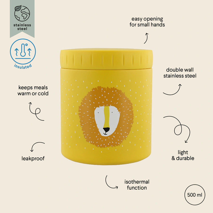 Trixie Insulated Food Jar Mr.Lion 500ml