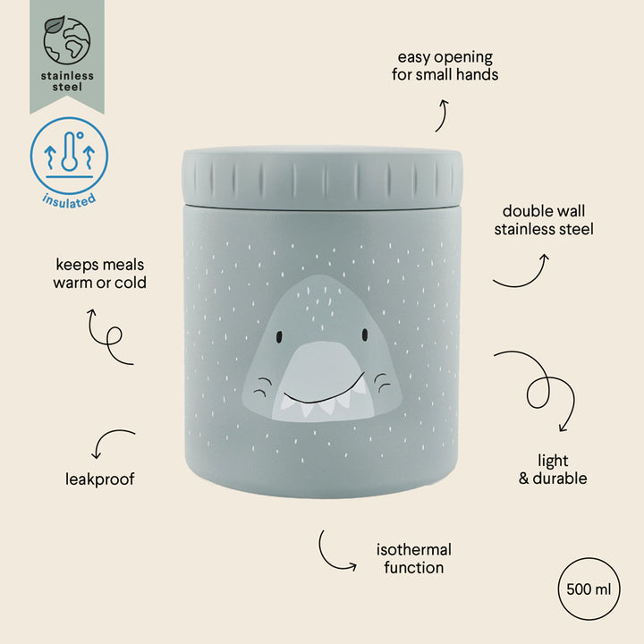 Trixie Insulated Food Jar Mr.Shark 500ml