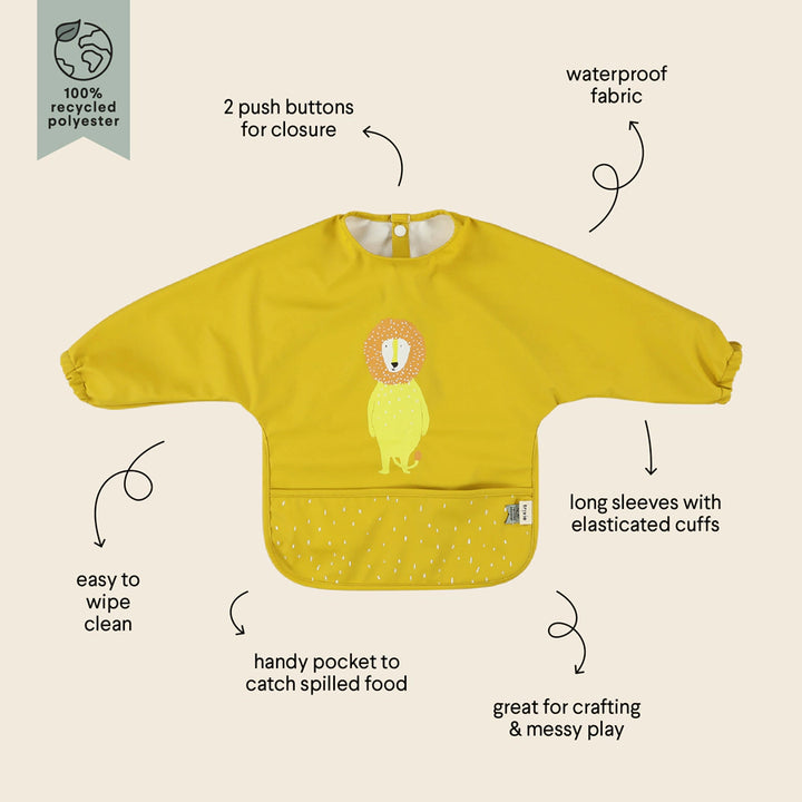 Trixie Waterproof Longsleeve Bib Mr.Lion