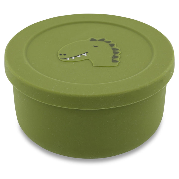 Trixie Silicone Snack Pot with Lid Mr.Dino