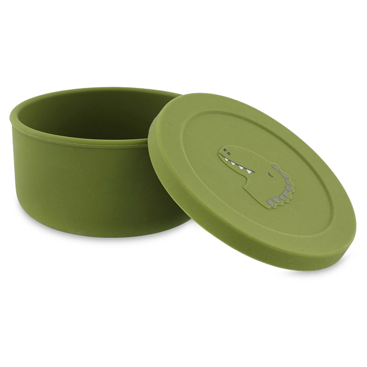 Trixie Silicone Snack Pot with Lid Mr.Dino